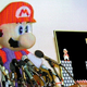 A concerned Mario discusses the rotating fireball chains found throughout World 1-4 of Super Mario Bros.